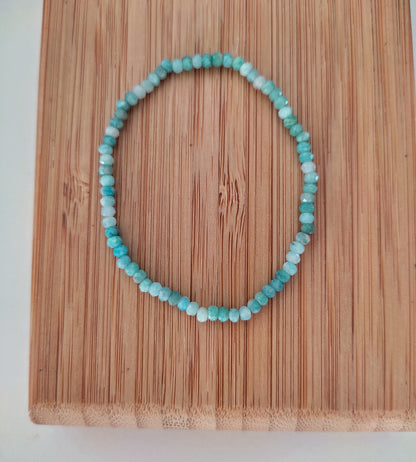 Bracelet Amazone  en amazonite