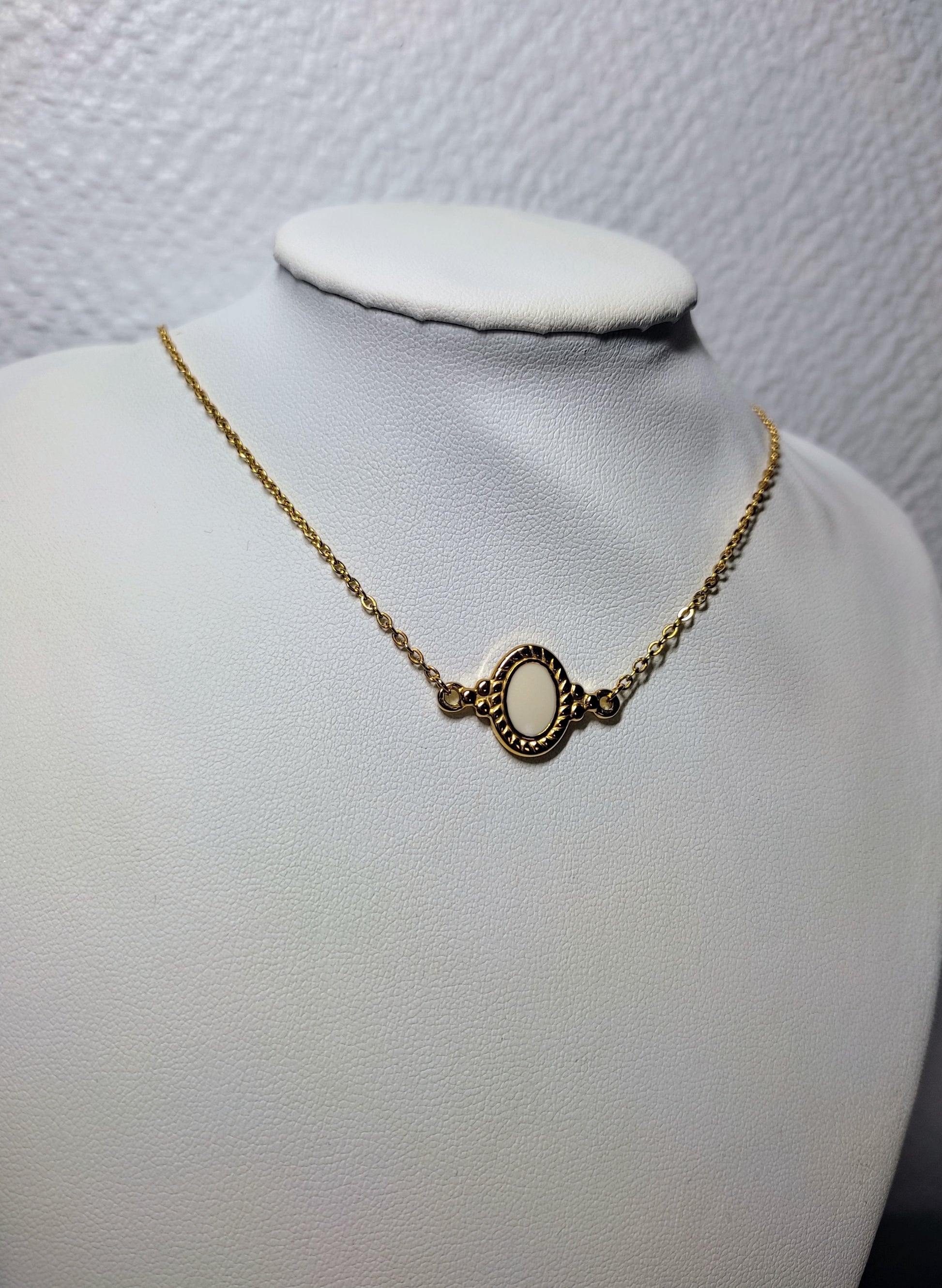 Collier CARINA ivoire