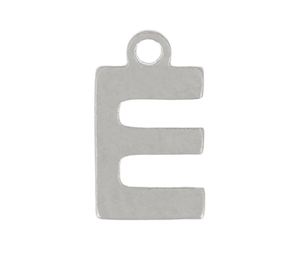 INITIALE 2 ARGENTE (charm)