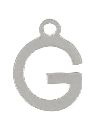 INITIALE 2 ARGENTE (charm)