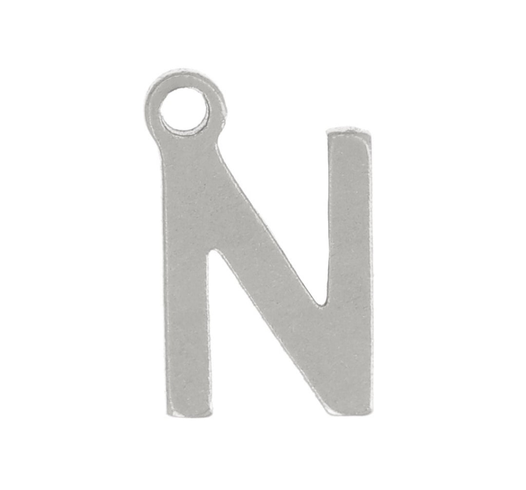 INITIALE 2 ARGENTE (charm)