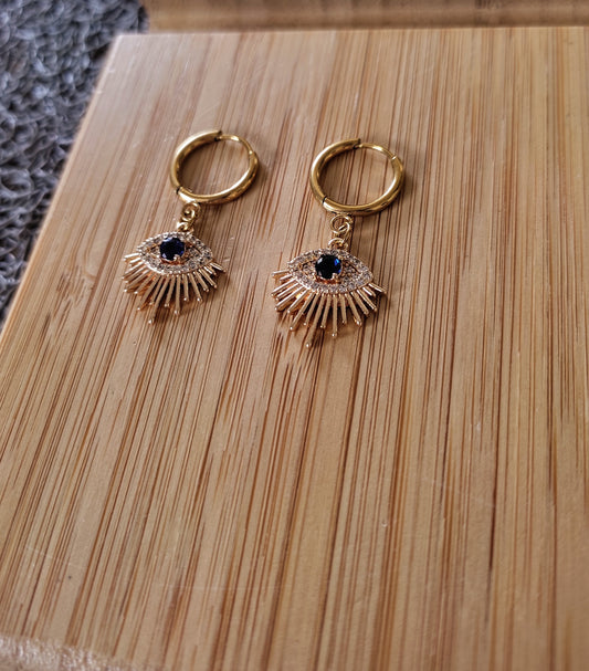 Boucles d'oreilles Oriane -13mm