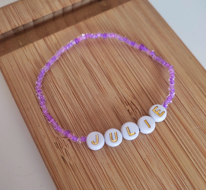 bracelet prénom modèle 1